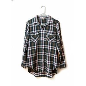 Gibson Latimer Women's Button Up Plaid Size Small